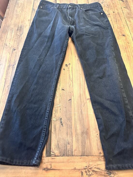 Levi's Other - Levi’s 505 Men’s Black Jeans Size 38x32 Pants Straight Leg Classic Fit